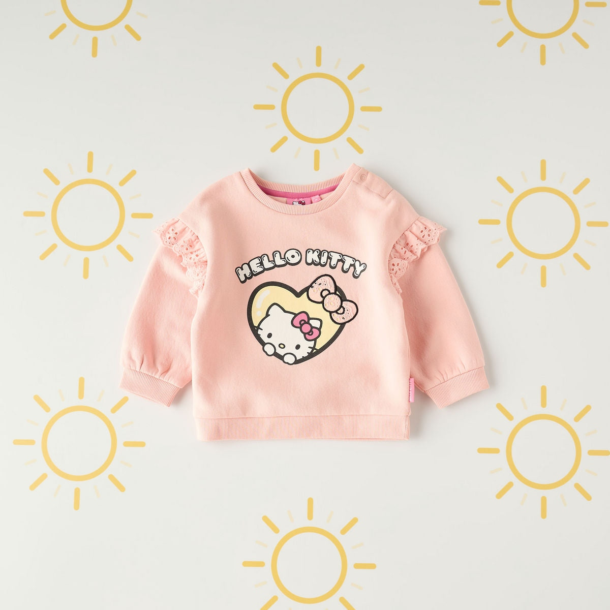 Hello Kitty Lace Shoulder Sweater