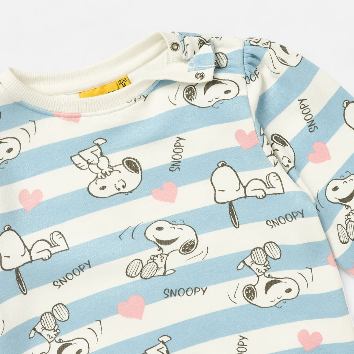 Snoopy Striped Sweater