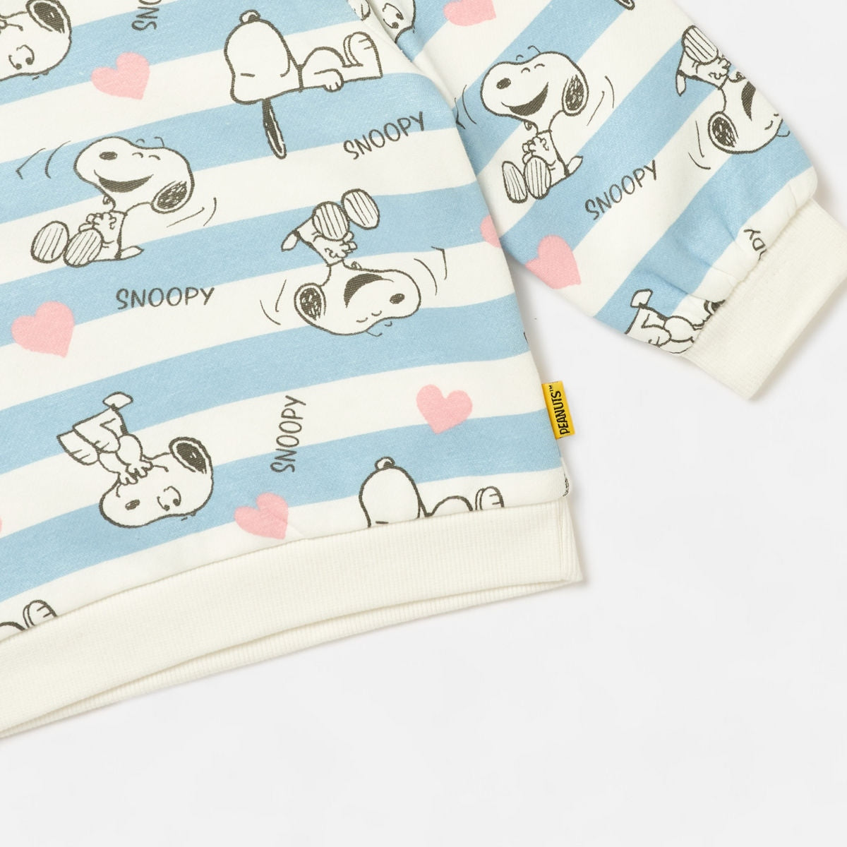 Snoopy Striped Sweater