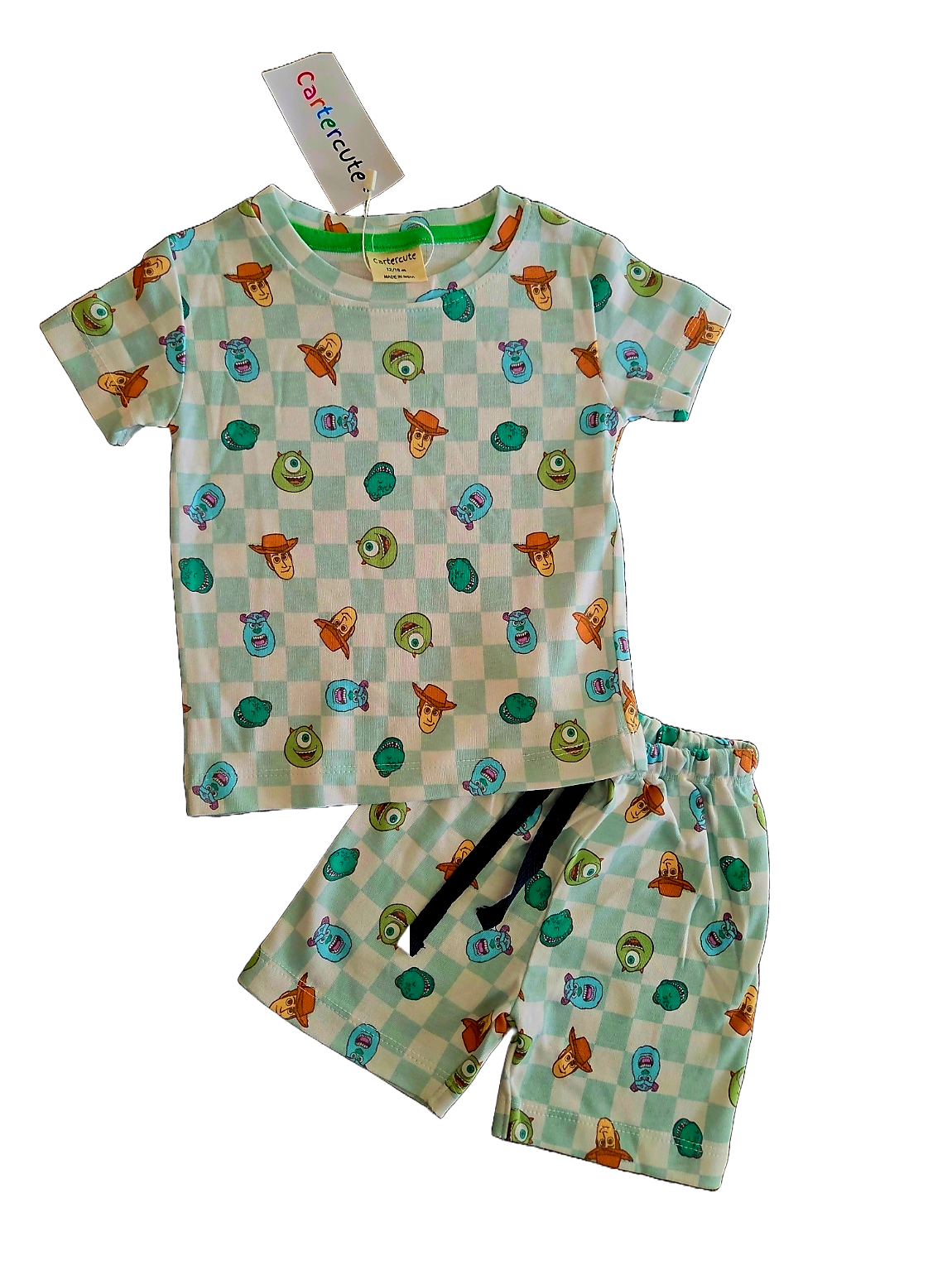 Woody & Monsters Inc - T-Shirt and Shorts Set