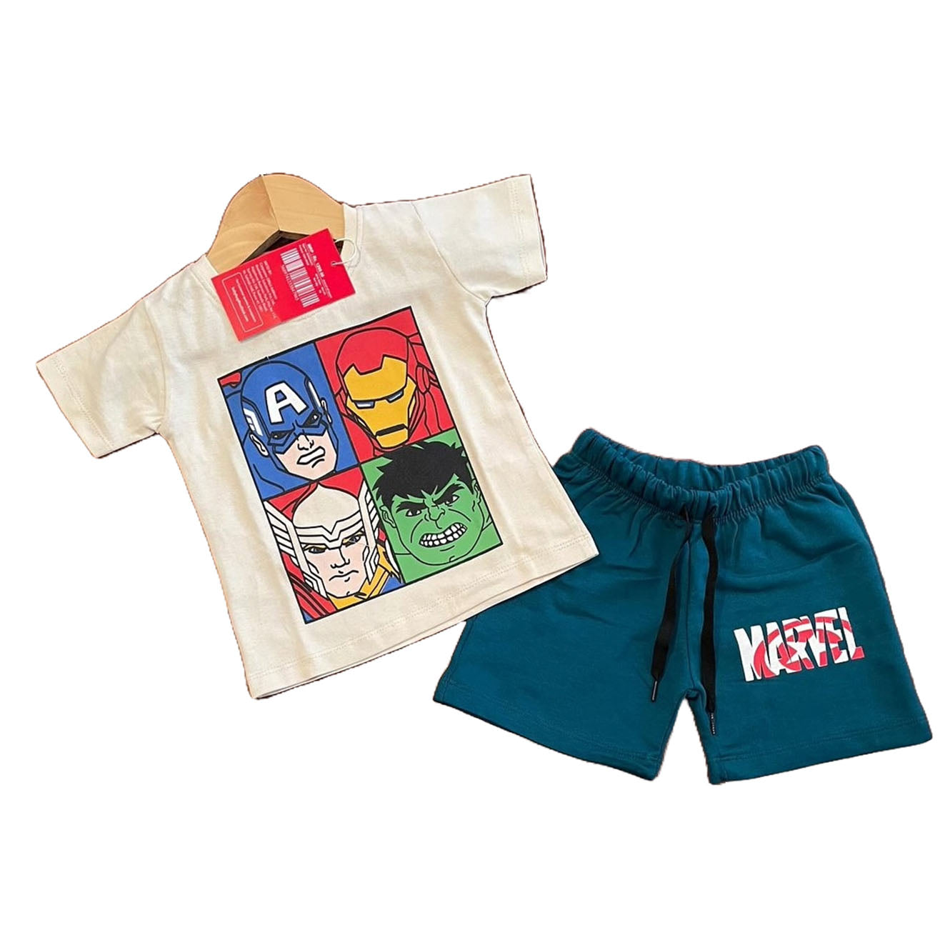 Marvel Avengers T-Shirt and Shorts Set