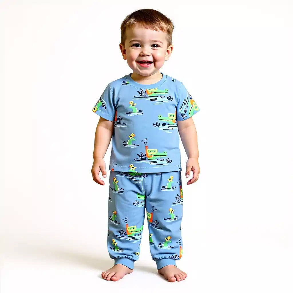 Snorkel Crocs T-Shirt and Pants Set