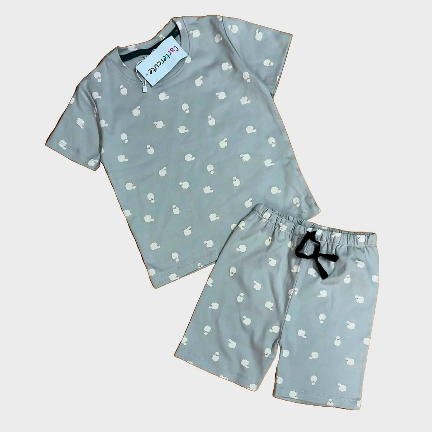 Little Lamb T-Shirt and Shorts Set