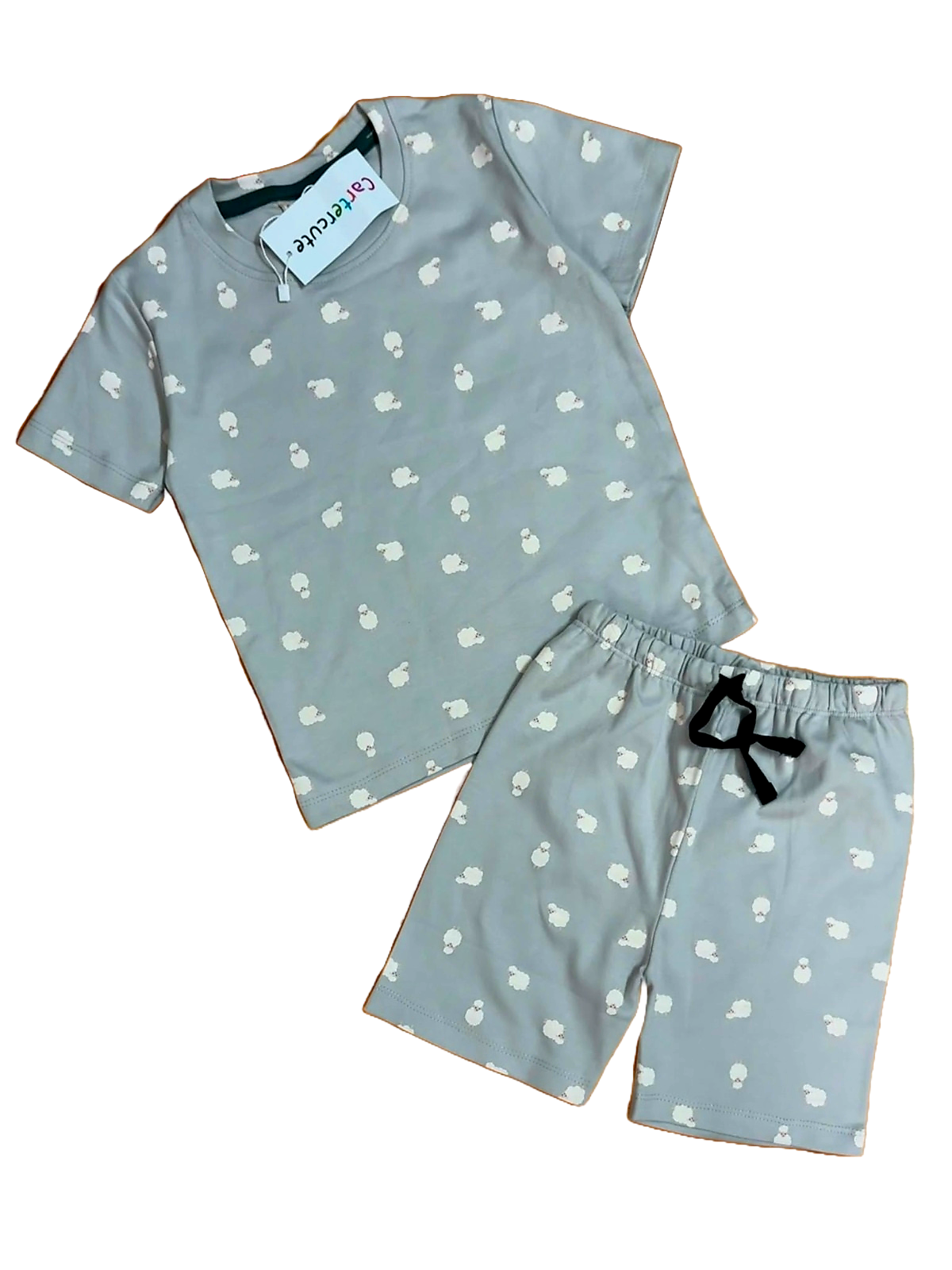 Little Lamb T-Shirt and Shorts Set