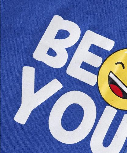 Be You Half Sleeves T-Shirt and Shorts