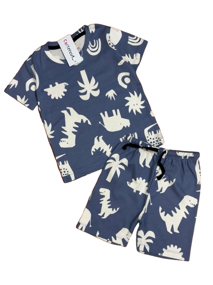 T-Rex Dino T-Shirt and Shorts Set