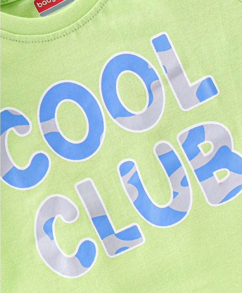 Cool Club - Shorts and Half Sleeve T-Shirt