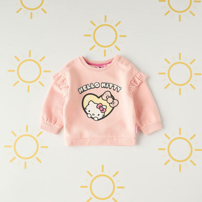 Hello Kitty Lace Shoulder Sweater