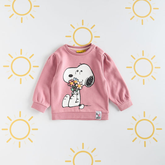 Snoopy Sweet Blossoms Sweater