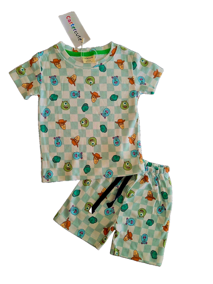 Woody & Monsters Inc - T-Shirt and Shorts Set