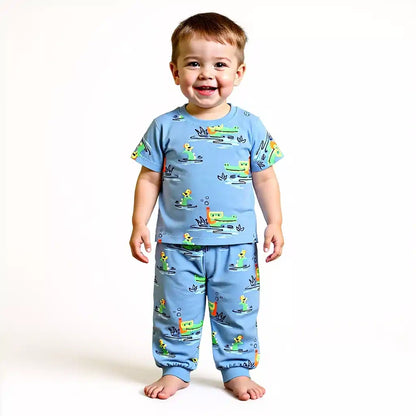 Snorkel Crocs T-Shirt and Pants Set