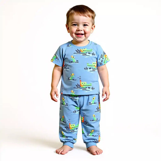 Snorkel Crocs T-Shirt and Pants Set
