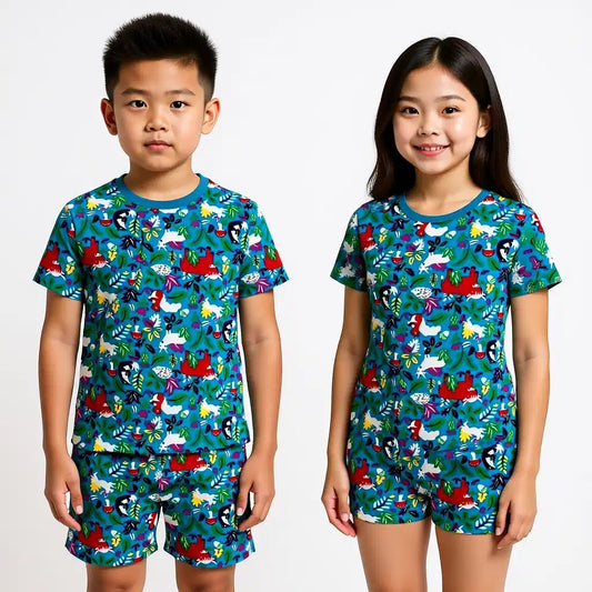 Forest Friends Adventure - T-Shirt and Shorts Set