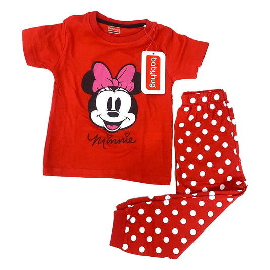 Minnie Mouse T-Shirt & Polka Dot Bottom Set