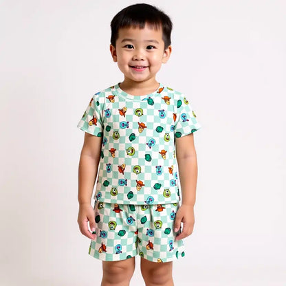 Woody & Monsters Inc - T-Shirt and Shorts Set