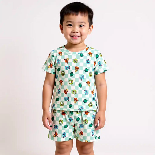 Woody & Monsters Inc - T-Shirt and Shorts Set